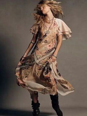 Free People Celestial Nights Maxi • NWT $228 • Small (Fits Medium)